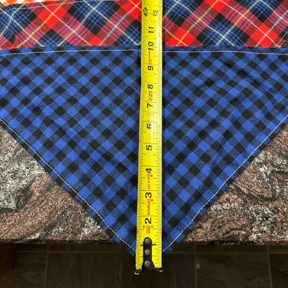 Set of 15 plaid dog bandanas - Picture 7 of 11